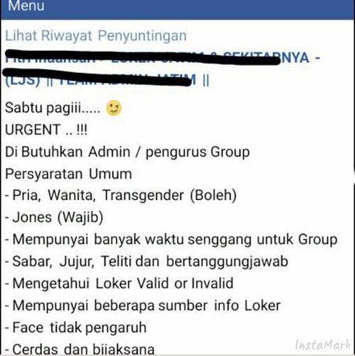 Lowongan pekerjaan unik